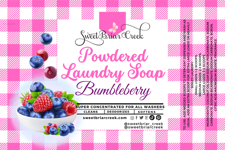 Bumbleberry Powdered Laundry Soap