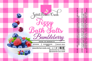 Bumbleberry Fizzy Bath Salt Soak
