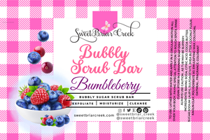 Bumbleberry Bubbly Scrub Body Bars