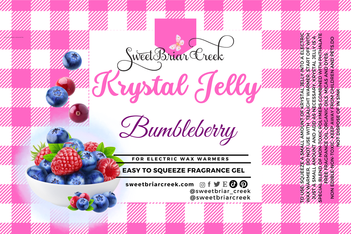 Bumbleberry Krystal Jelly Squeeze for wax warmers.