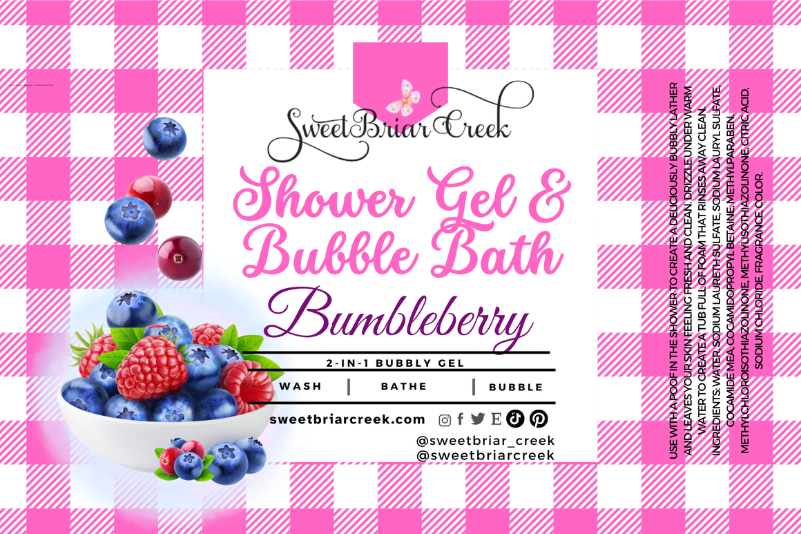 Bumbleberry  Body Wash + Bubble Bath