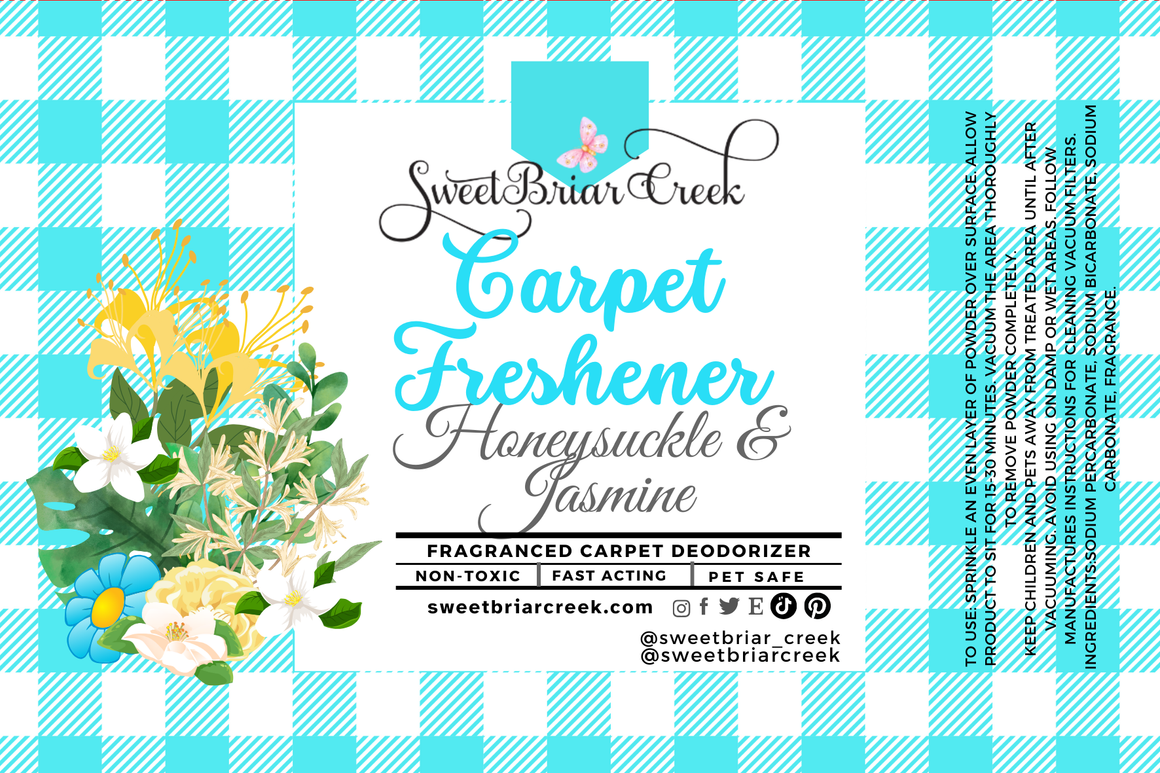 Honeysuckle Jasmine Carpet Freshener Powder