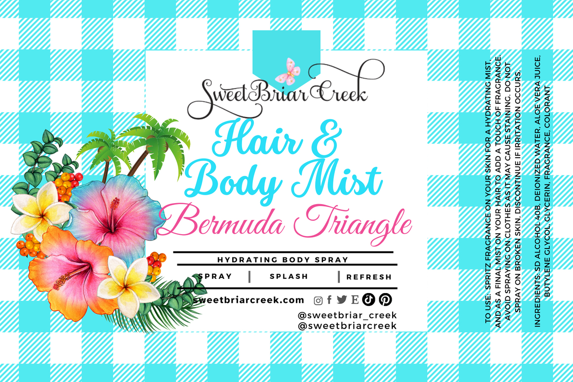 Bermuda Triangle Hair & Body Mist
