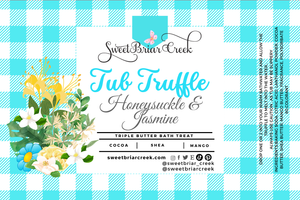 Honeysuckle Jasmine Bath Butter Tub Truffles
