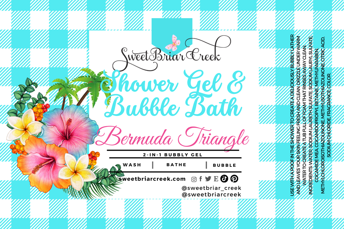 Bermuda Triangle Body Wash + Bubble Bath