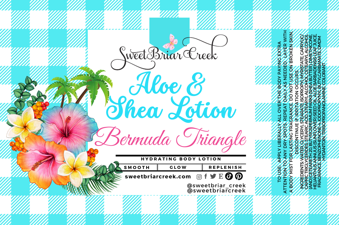 Bermuda Triangle Shea & Aloe Body Lotion