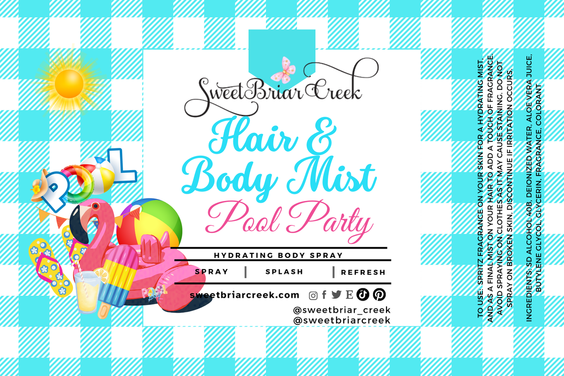 Pool Party Hair & Body Mist