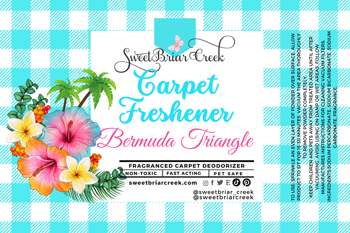 Bermuda Triangle Carpet Freshener Powder