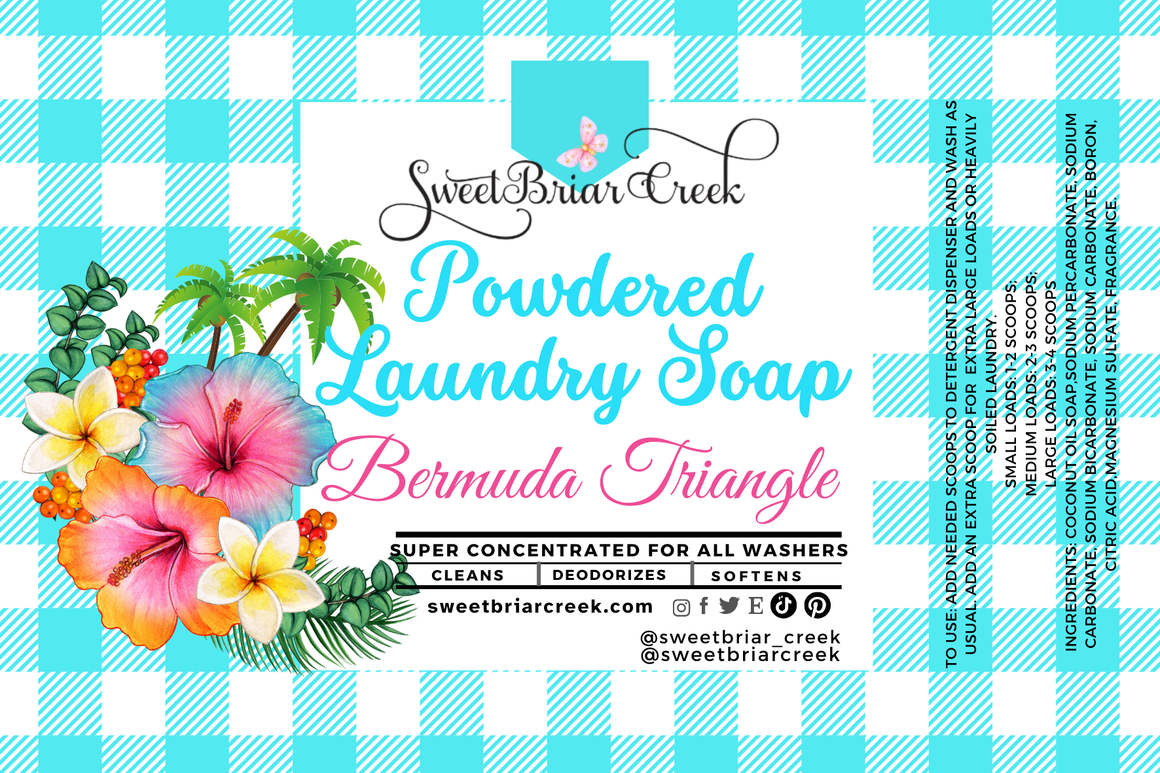 Bermuda Triangle Powdered Laundry Soap