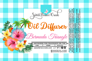 Bermuda Triangle Hanging Car Diffuser & Refills
