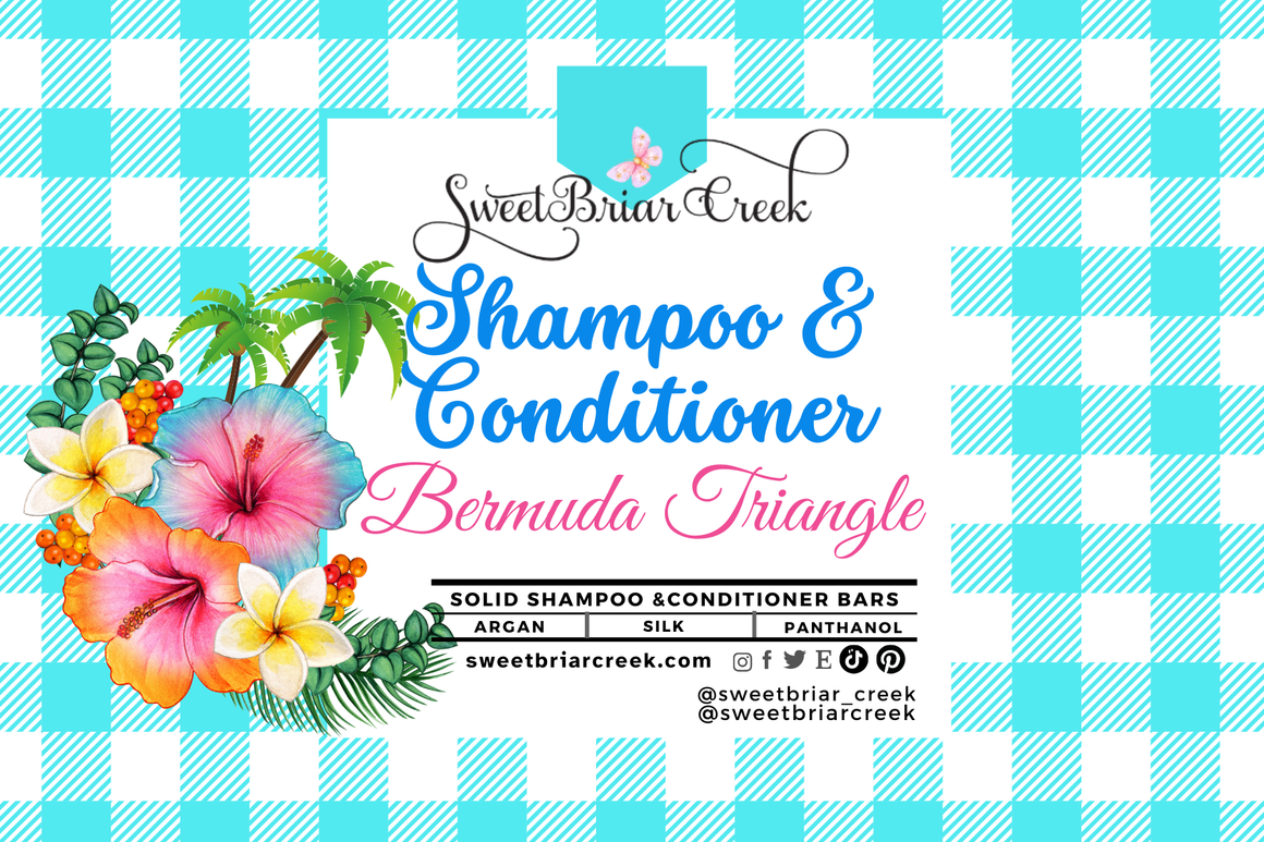 Bermuda Triangle Shampoo & Conditioner Bars