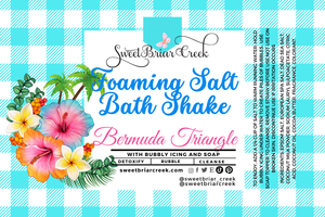 Bermuda Triangle Foaming Salt Bath Shake