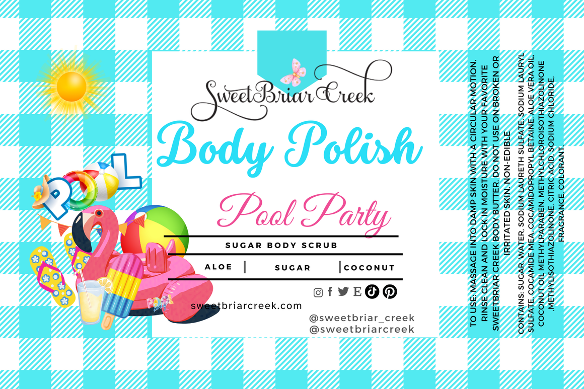 Pool Party Body Polish