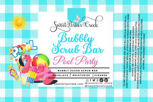 Pool Party Bubbly Scrub Body Bars