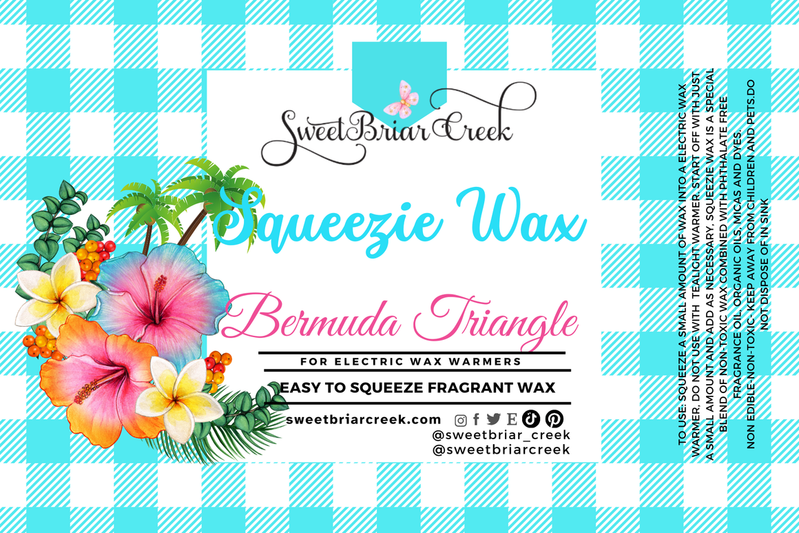 Bermuda Triangle Squeezie Wax + Scoopable melts for Waxwarmer