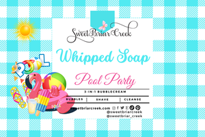 Pool Party Whipped Soap & Shaving Cream