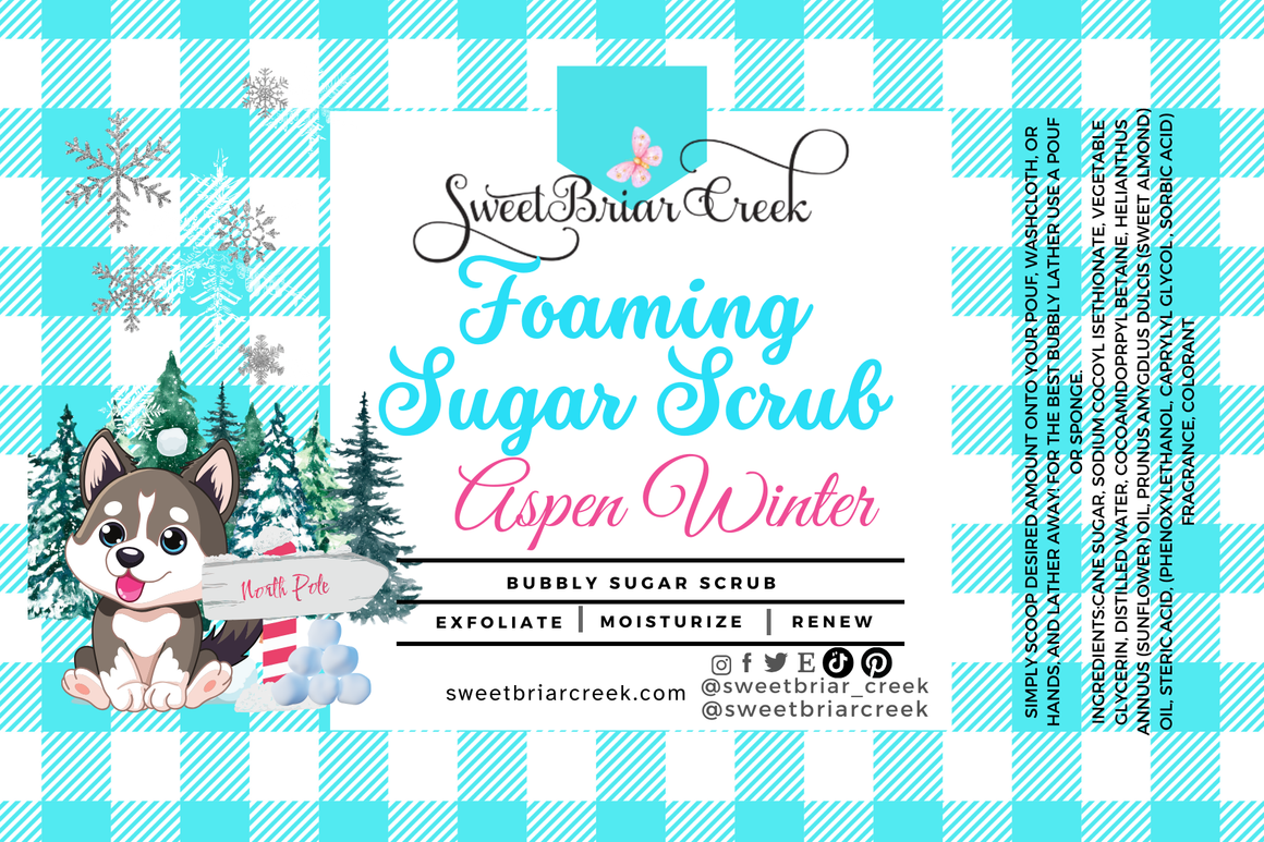 Aspen Winter Whipped Sugar Scrub