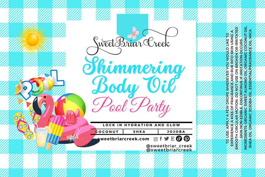 Pool Party Shimmering Body Oil
