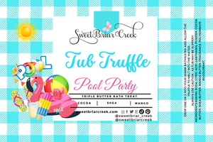 Pool Party Bath Butter Tub Truffles
