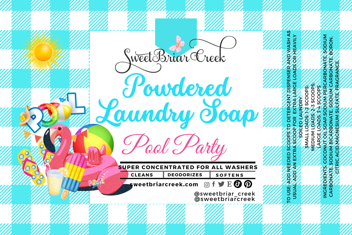 Pool Party Powdered Laundry Soap