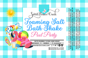 Pool Party Foaming Salt Bath Shake