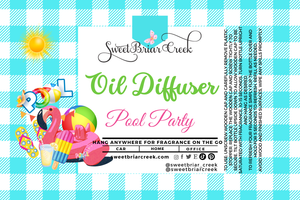 Pool Party Hanging Car Diffuser & Refills
