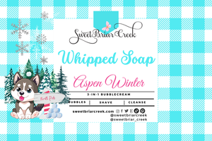 Aspen Winter Whipped Soap & Shaving Cream