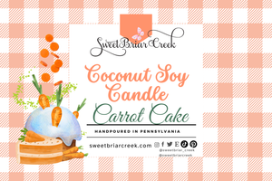 Carrot Cake Coconut Soy Candle