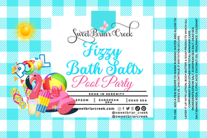 Pool Party Fizzy Bath Salt Soak