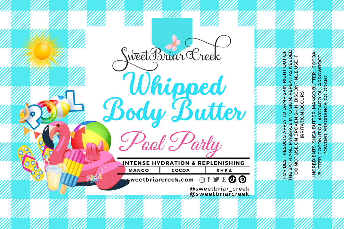 Pool Party Whipped Body Butter