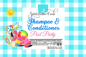 Pool Party Shampoo & Conditioner Bars