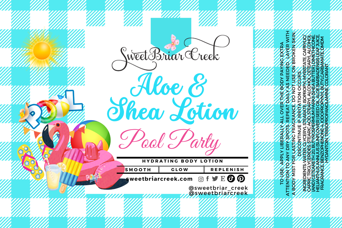 Pool Party Shea & Aloe Body Lotion