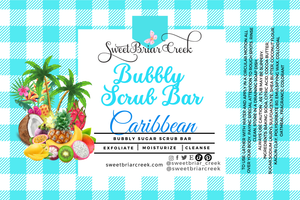 Caribbean Bubbly Scrub Body Bars