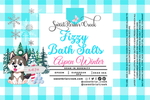 Aspen Winter Fizzy Bath Salt Soak