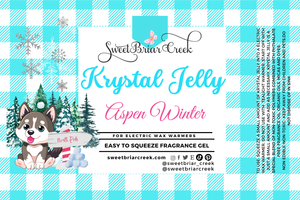 Aspen Winter Krystal Jelly Squeeze for wax warmers.