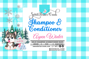 Aspen Winter Shampoo & Conditioner Bars