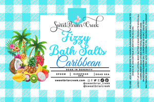 Caribbean Fizzy Bath Salt Soak