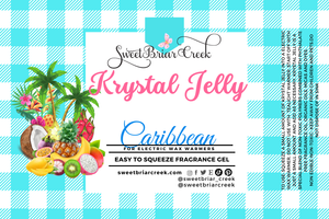 Caribbean Krystal Jelly Squeeze for wax warmers.