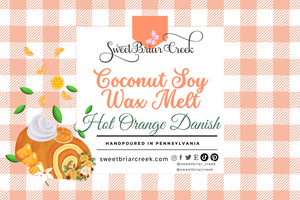 Hot Orange Danish Wax Melts