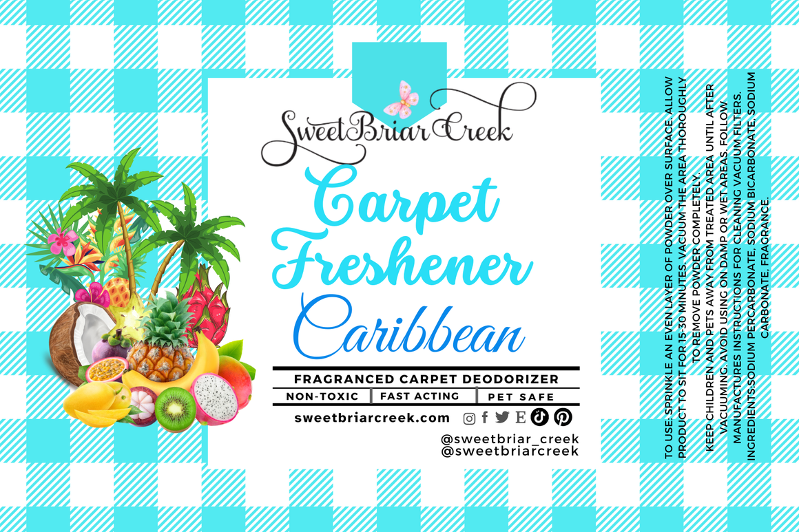 Caribbean Carpet Freshener Powder