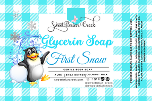 First Snow Glycerin Soap Bar