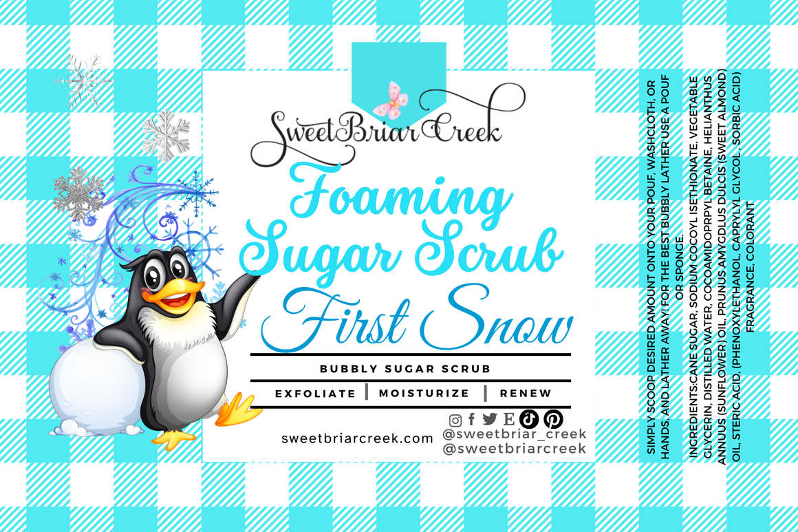 First Snow  Whipped Sugar Scrub