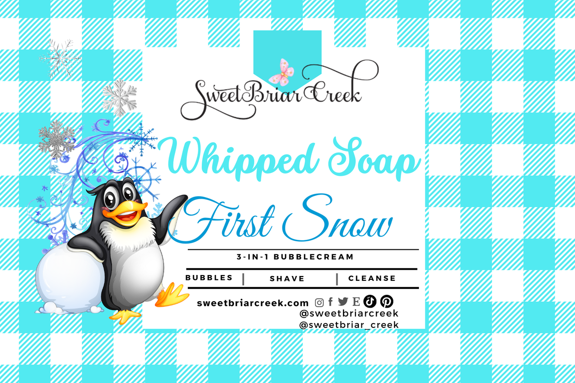 First Snow Whipped Soap & Shaving Cream