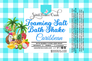 Caribbean Foaming Salt Bath Shake