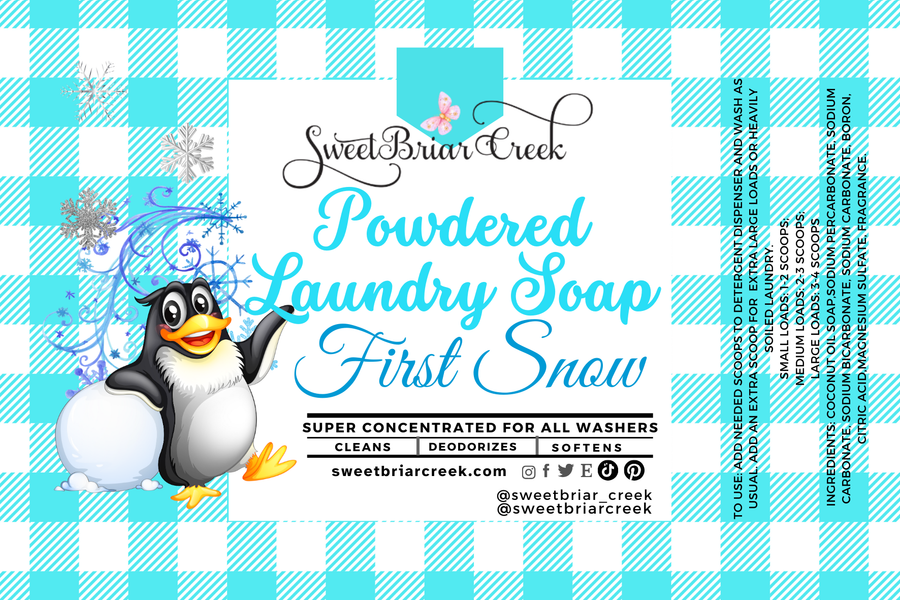 First Snow Powdered Laundry Soap