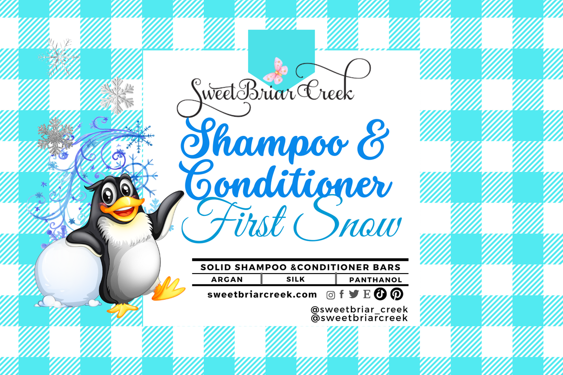 First Snow Shampoo & Conditioner Bars