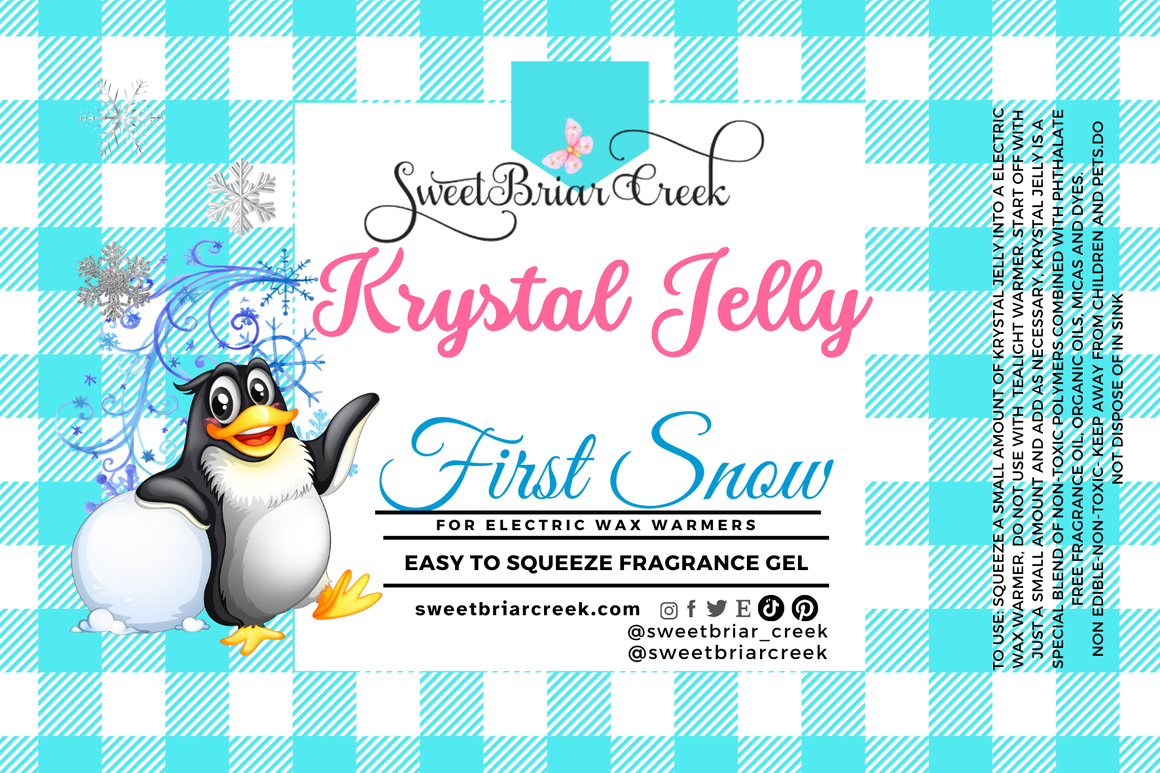 FIrst Snow Krystal Jelly Squeeze for wax warmers