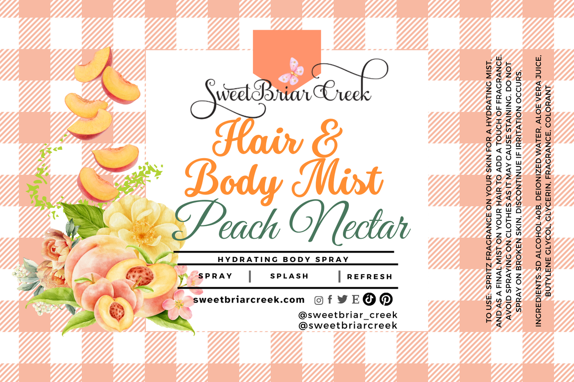 Peach Nectar Hair & Body Mist
