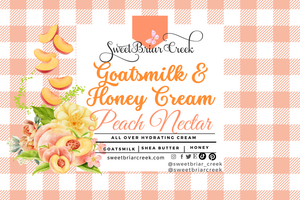 Peach Nectar Goat Milk & Honey Body Creme