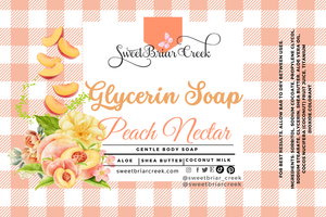 Peach Nectar Glycerin Soap Bar